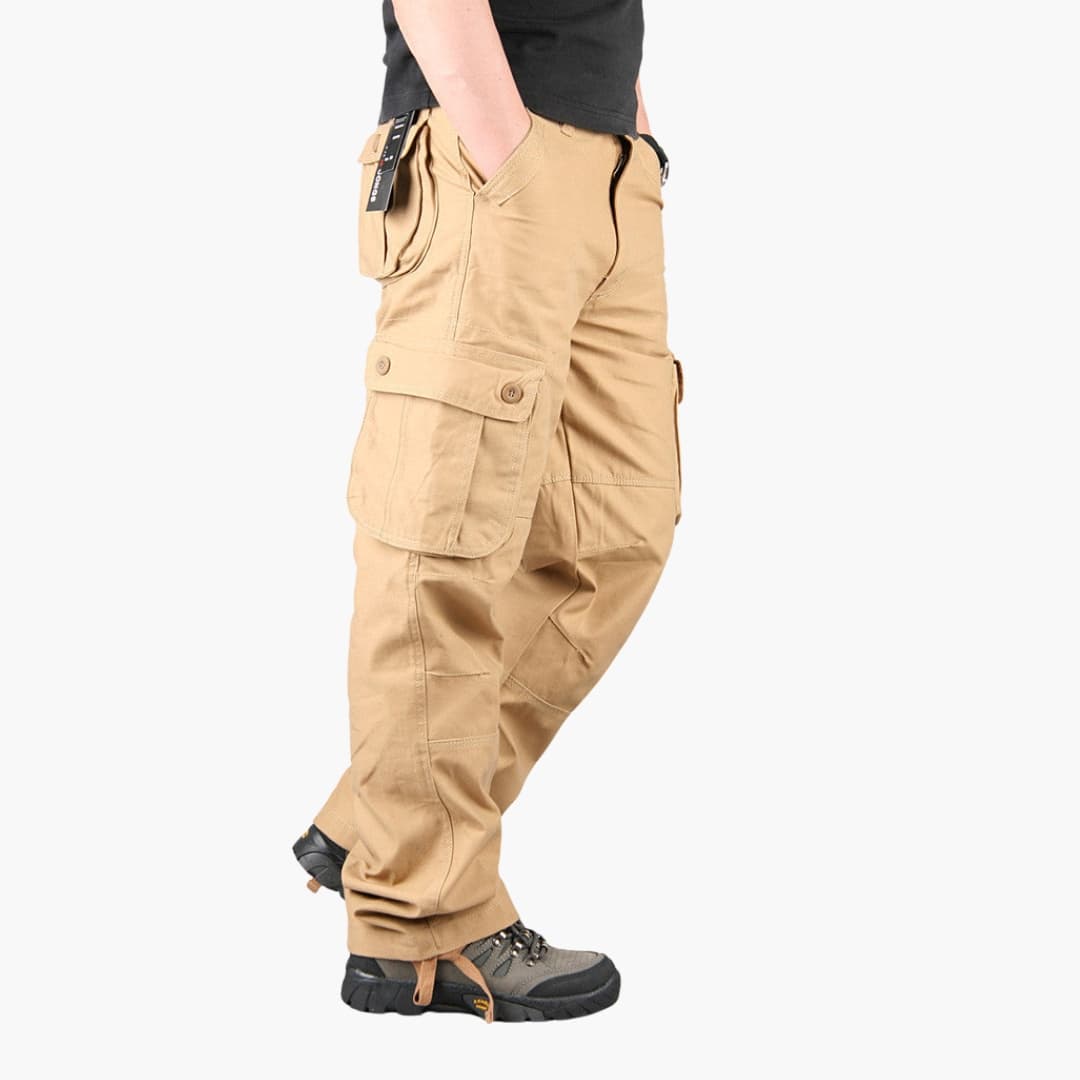 Men's Cargo Utility Pants | Durable Material and Practical Pockets | Functional Style