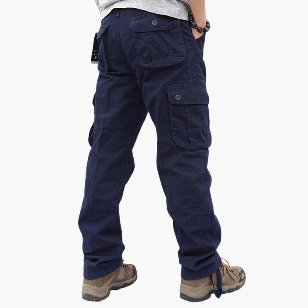 Men's Cargo Utility Pants | Durable Material and Practical Pockets | Functional Style