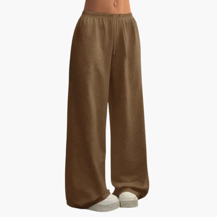 Women's Wide-Leg Pants with Drawstring | Loungewear