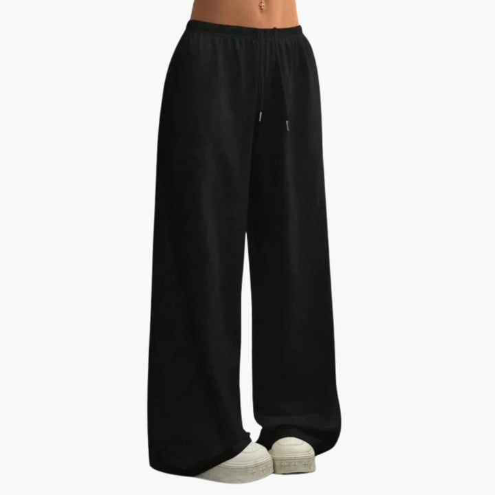 Women's Wide-Leg Pants with Drawstring | Loungewear