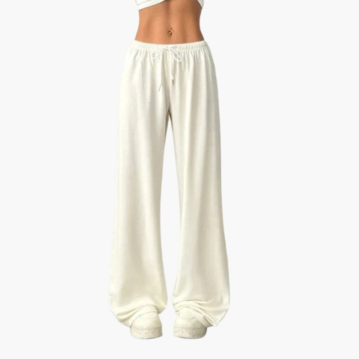 Women's Wide-Leg Pants with Drawstring | Loungewear