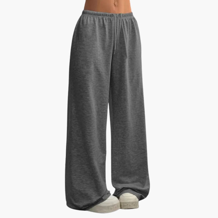 Women's Wide-Leg Pants with Drawstring | Loungewear