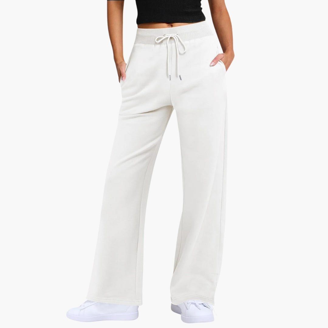 Women's Casual Pants | Elastic Waist and Relaxed Fit | Style and Comfort