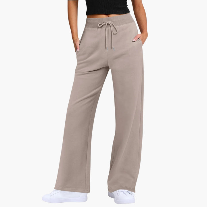 Women's Casual Pants | Elastic Waist and Relaxed Fit | Style and Comfort