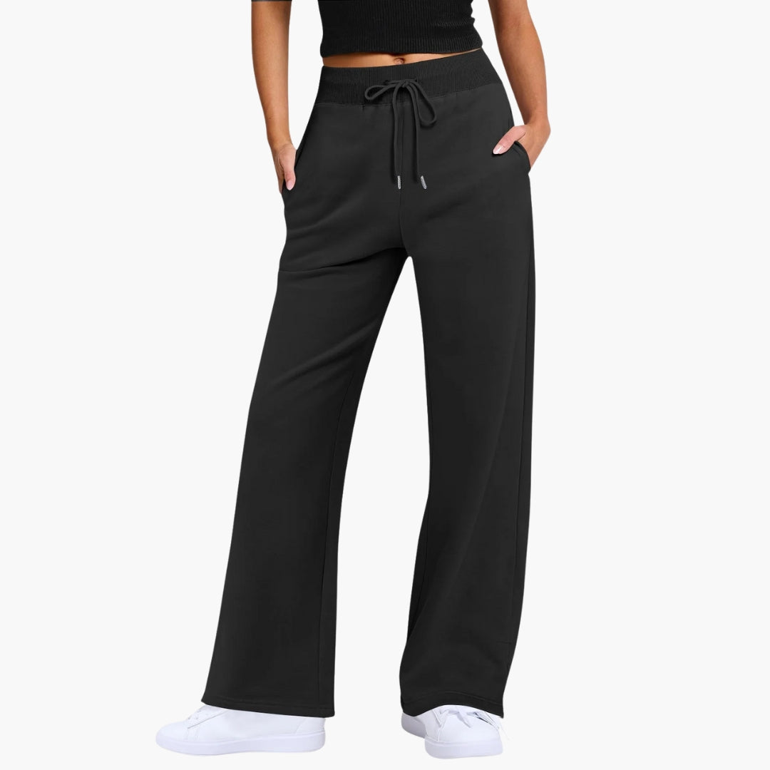 Women's Casual Pants | Elastic Waist and Relaxed Fit | Style and Comfort