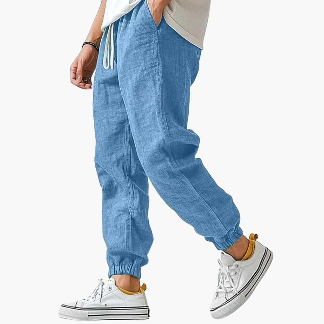 Men's Jogger Pants Drawstring Waist Loose Fit Cuffs | Casual