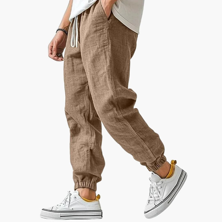 Men's Jogger Pants Drawstring Waist Loose Fit Cuffs | Casual