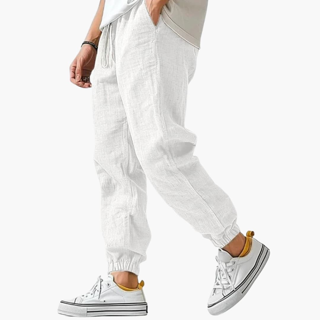 Men's Jogger Pants Drawstring Waist Loose Fit Cuffs | Casual