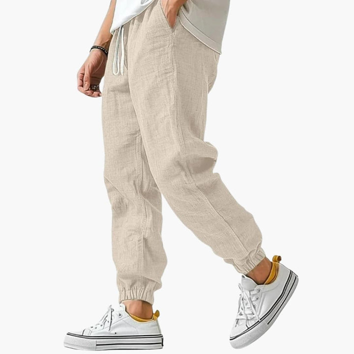 Men's Jogger Pants Drawstring Waist Loose Fit Cuffs | Casual