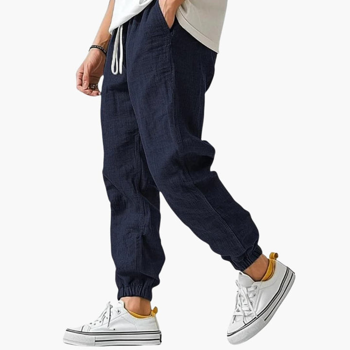 Men's Jogger Pants Drawstring Waist Loose Fit Cuffs | Casual