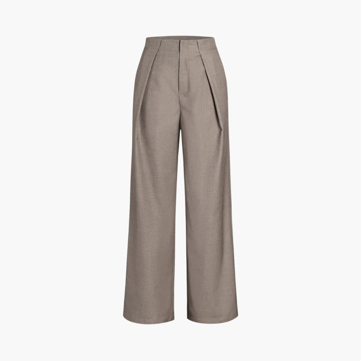 Women's Elegant Pants | High Waist and Straight Cut | Timeless Look for the Office