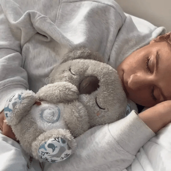 Pluszowa lampka nocna Koala – delikatna lampka nocna LED z kojącym światłem dla dzieci 1