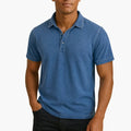 Men's Polo Shirt Short Sleeve Button Closure Classic Fit | Golf Style