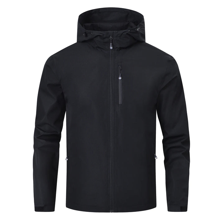 Men's Outdoor Jacket | Regular Fit | Hood and Zipper | All-Year-Round