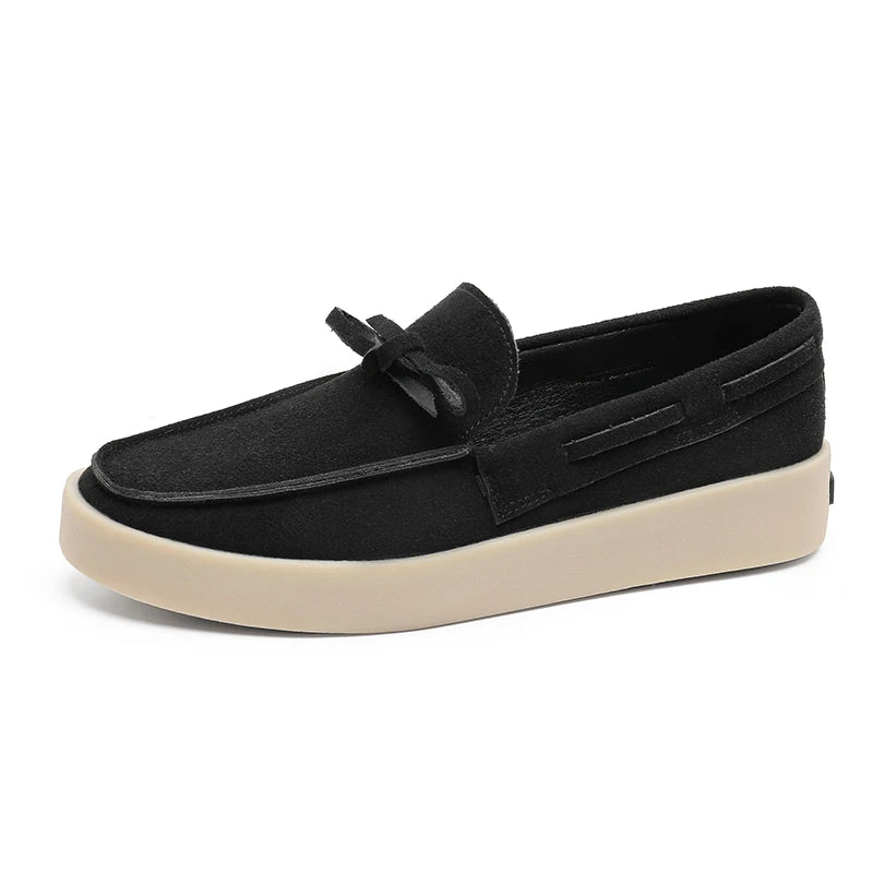 Men's Slip-On Casual Shoes with Laces | Modern Cut