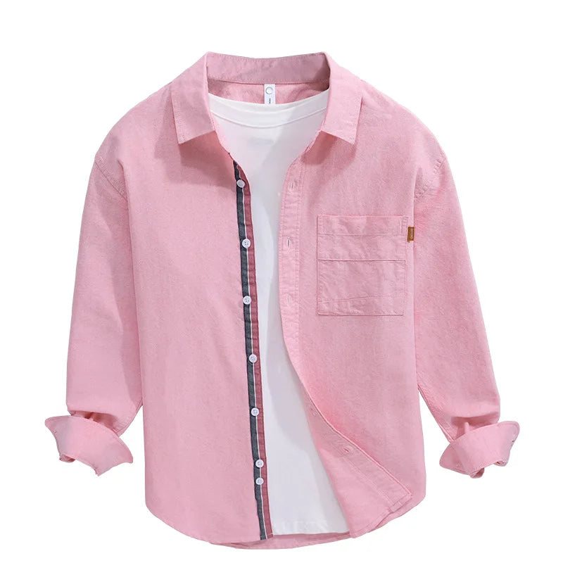 Men's Shirt | Regular Fit | Long Sleeves with Collar | Casual