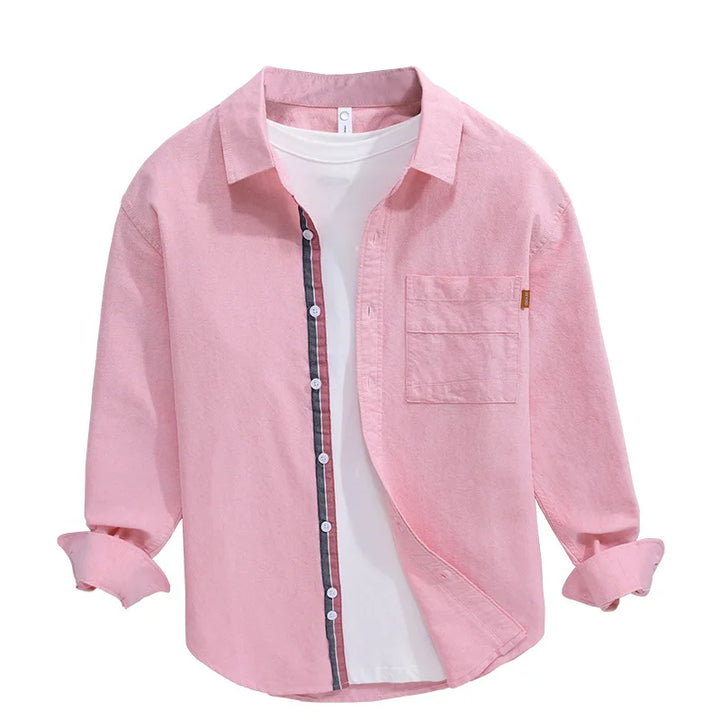 Men's Shirt | Regular Fit | Long Sleeves with Collar | Casual