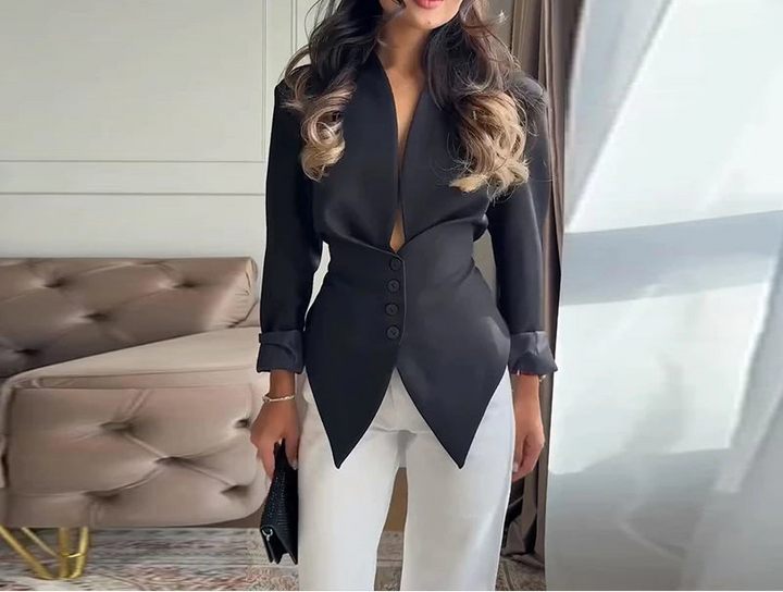 Women's Modern Blazer | Defined Shoulders