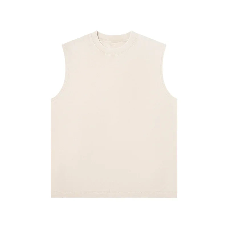 Men's Tank Top | Regular Fit | Sleeveless with Round Neckline | Casual