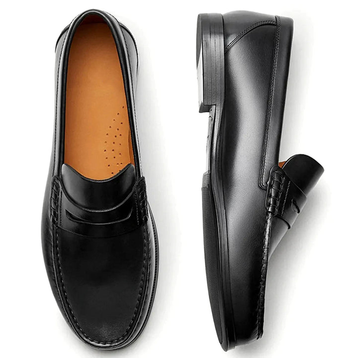 Men's Classic Penny Slip-On Loafers | Formal Cut