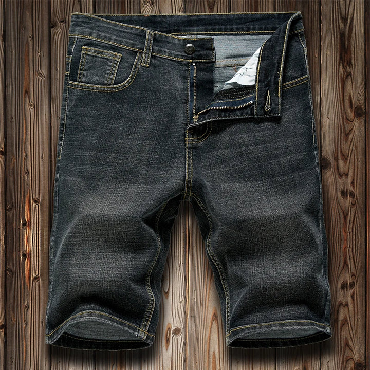 Men's Denim Shorts | Regular Fit | Knee-Length | Casual
