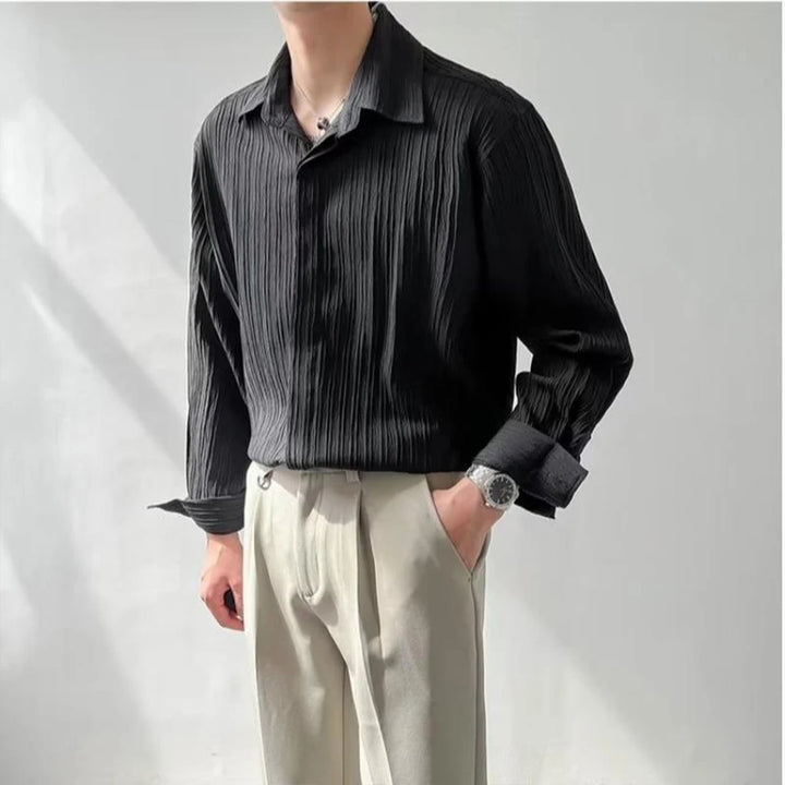 Men's Shirt | Loose Fit | Full Button Closure | Casual Minimalist