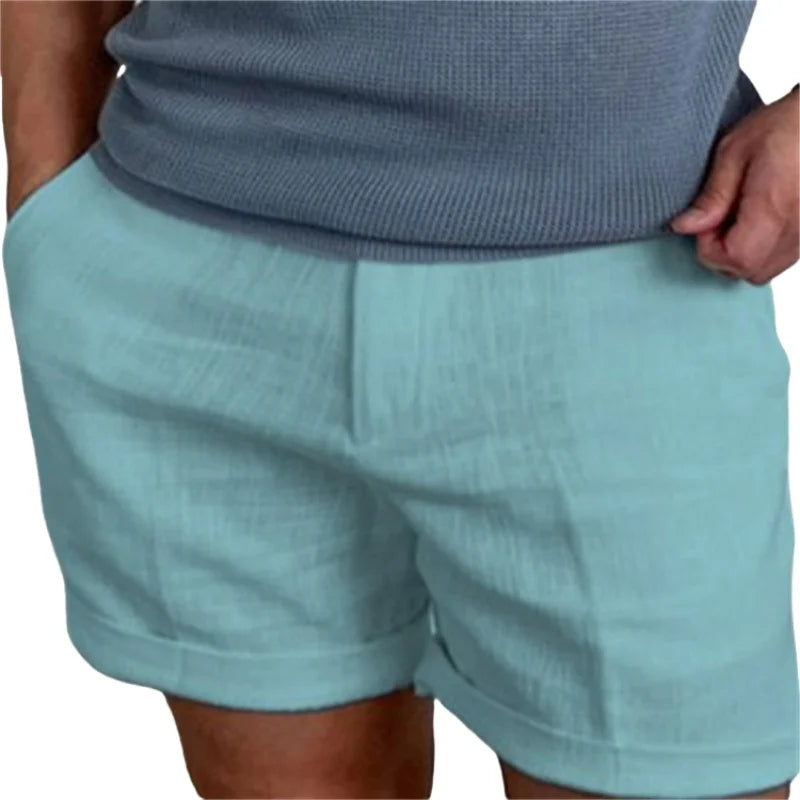 Men's Shorts | Regular Fit | Elastic Waist with Pockets | Summer Casual