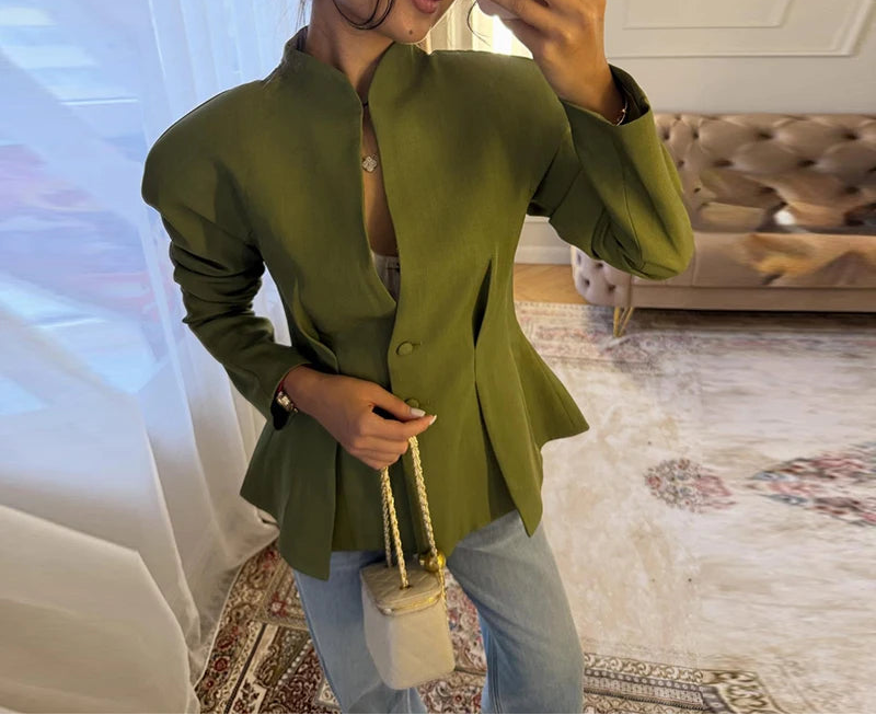 Women's Modern Blazer | Defined Shoulders