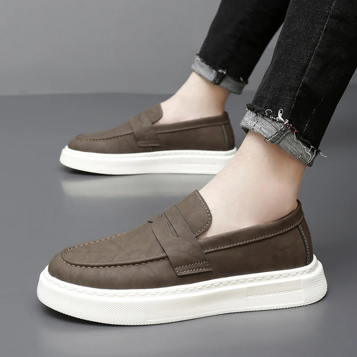 Men's Slip-On Penny Strap Loafers | Modern Look