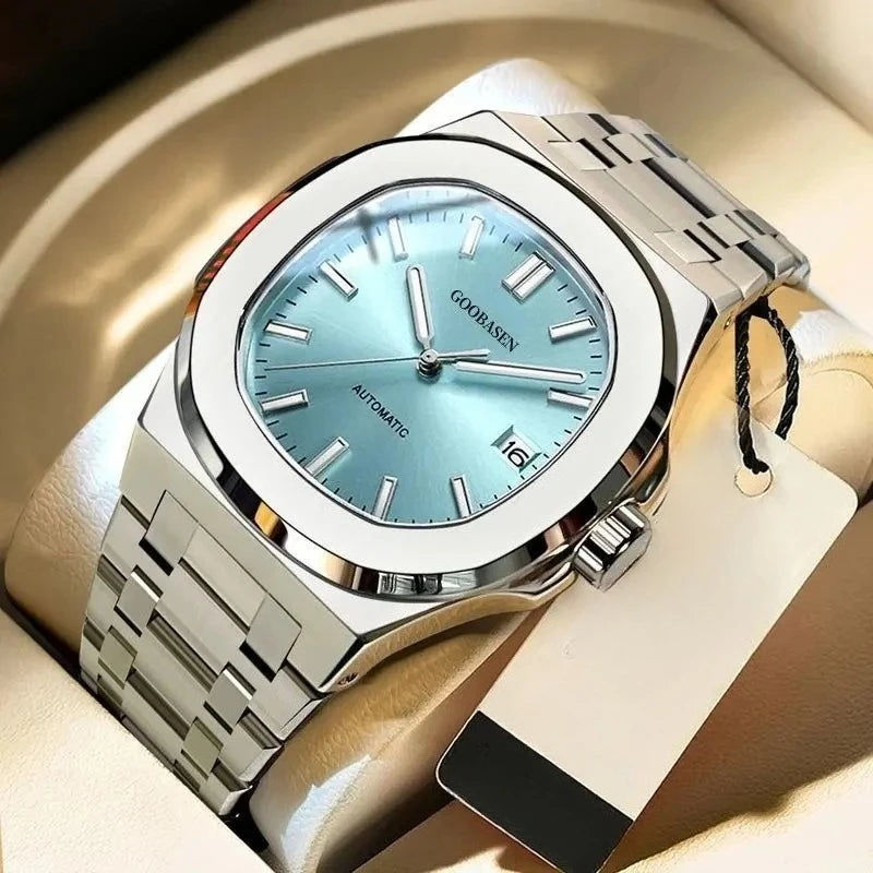 Men's Analog Watch | Round Case | Stainless Steel Bracelet | Classic Style
