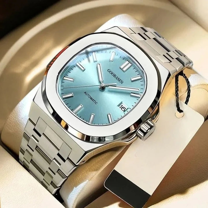 Men's Analog Watch | Round Case | Stainless Steel Bracelet | Classic Style