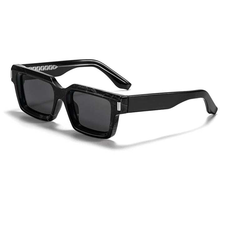 Men’s Small Square Retro Punk Sunglasses