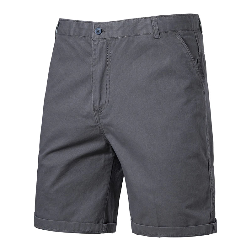 Men's Chino Shorts with Straight Leg | Regular Fit