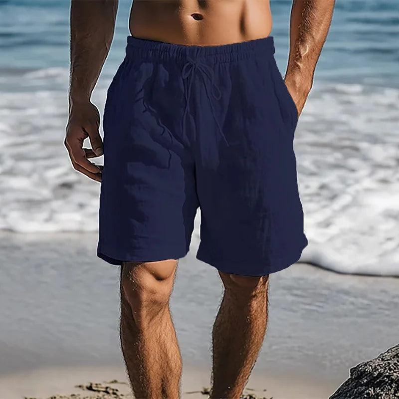 Men's Beach Shorts with Drawstring Waist | Relaxed Fit
