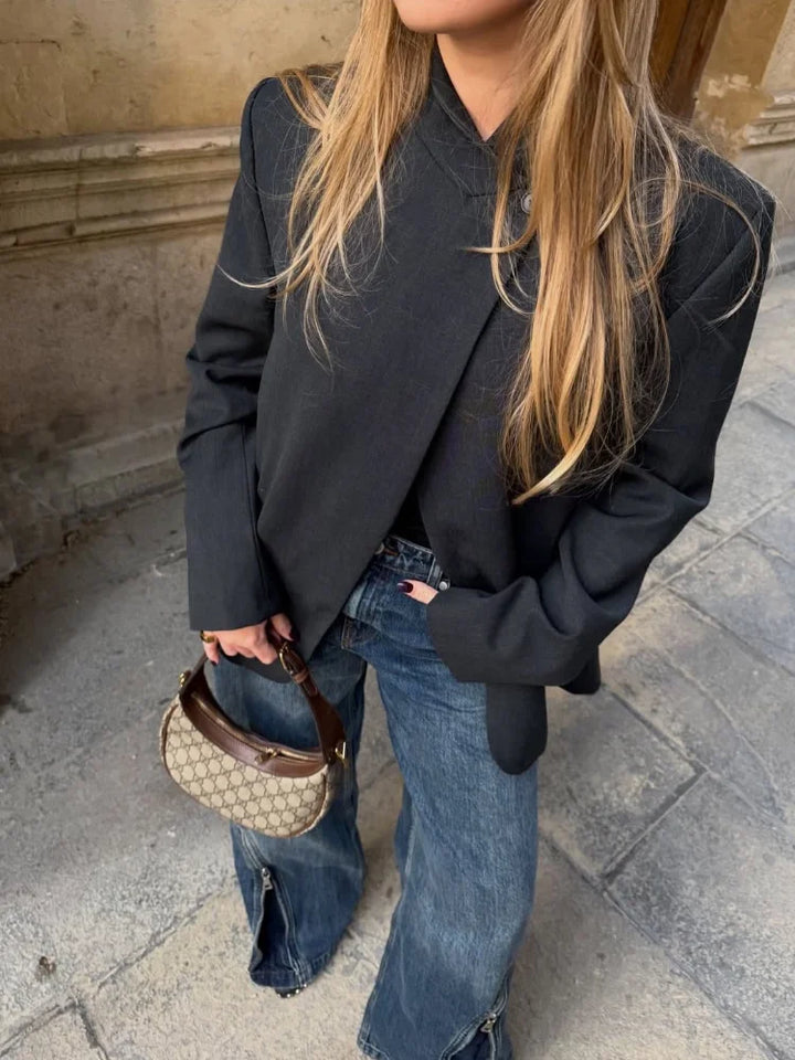Women's Modern Blazer | Straight Cut