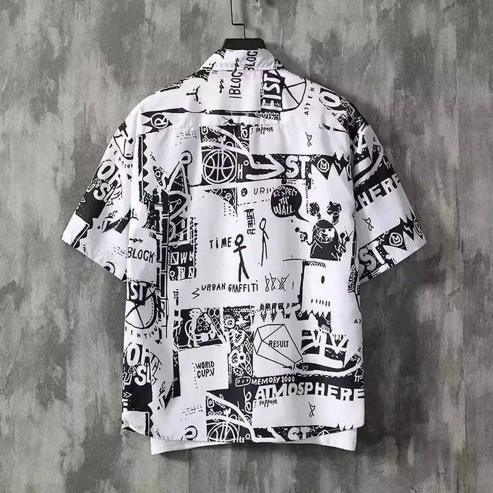 Kamil | Men's Retro Short-Sleeve Shirt