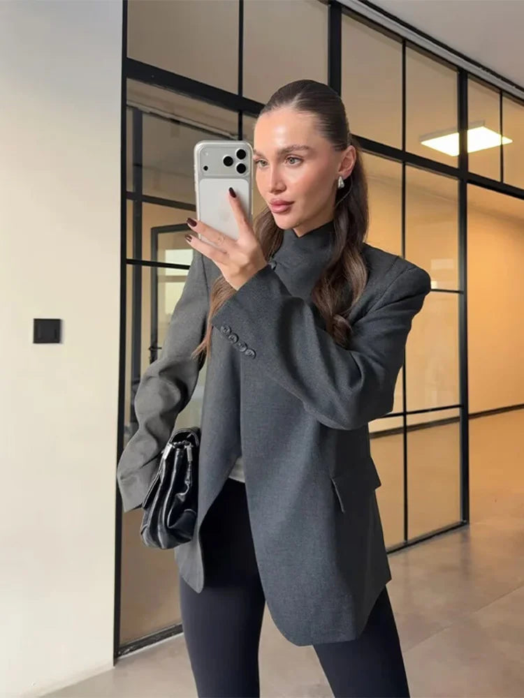Women's Modern Blazer | Straight Cut