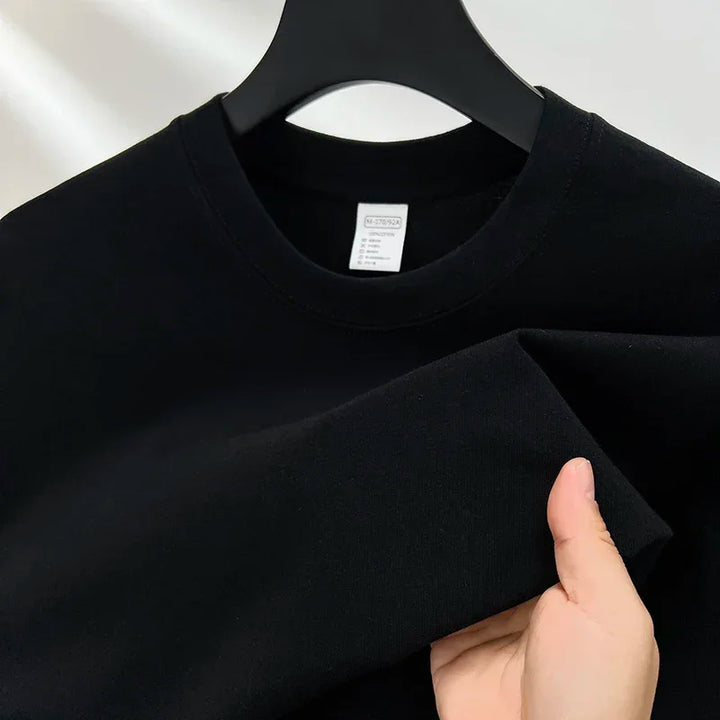 Men's Crew Neck Sweatshirt with Long Sleeves | Oversize Fit