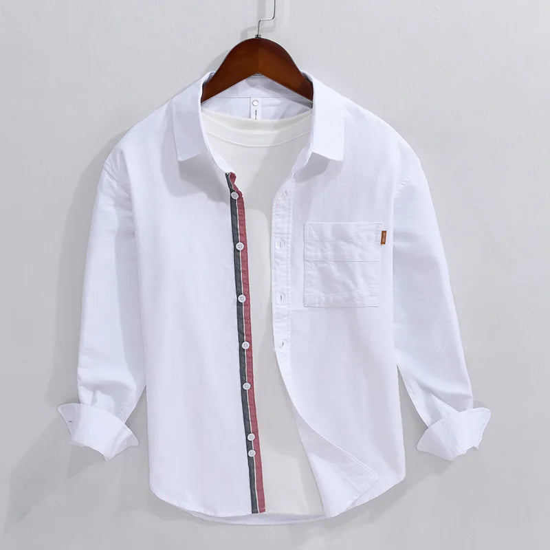 Men's Shirt | Regular Fit | Long Sleeves with Collar | Casual