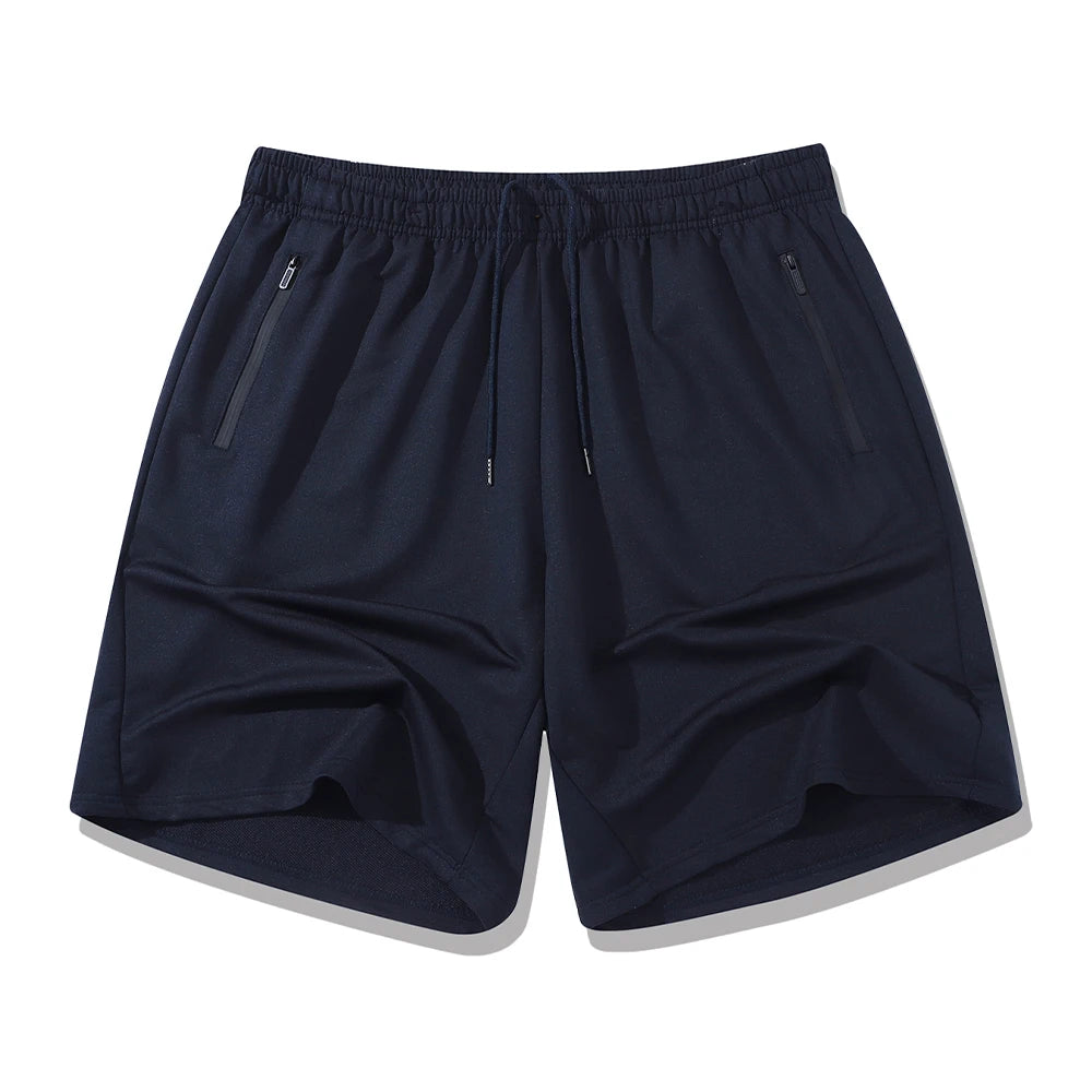 Grzegorz | Men's training shorts with zippered pockets