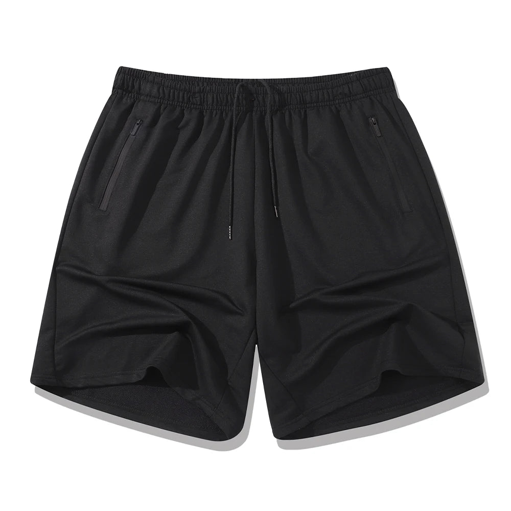 Grzegorz | Men's training shorts with zippered pockets