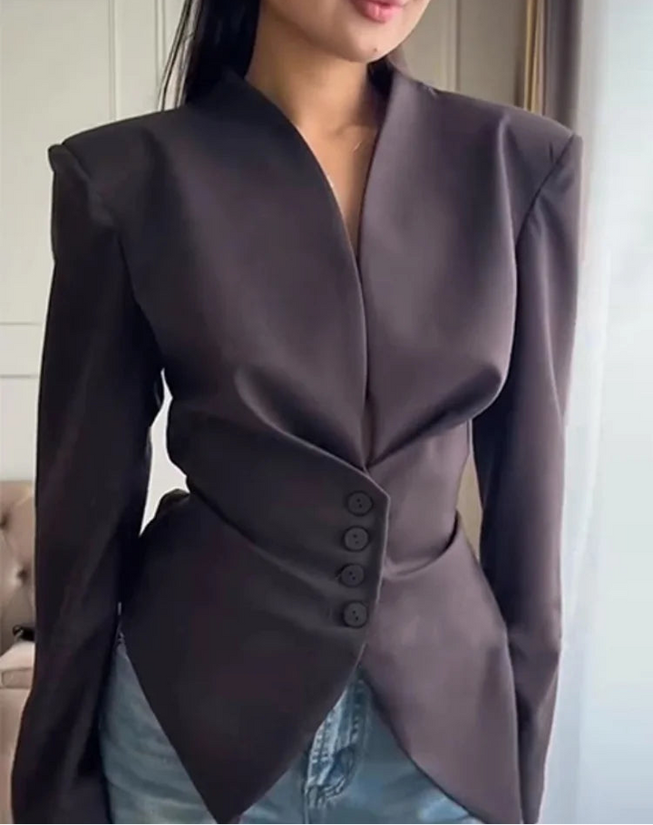 Women's Modern Blazer | Defined Shoulders