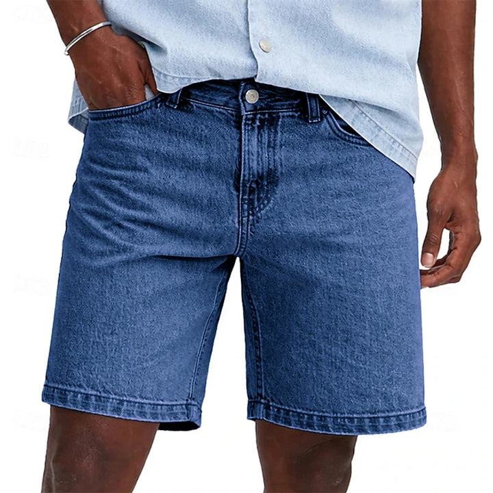 Men's Straight-Leg Denim Shorts | Regular Fit