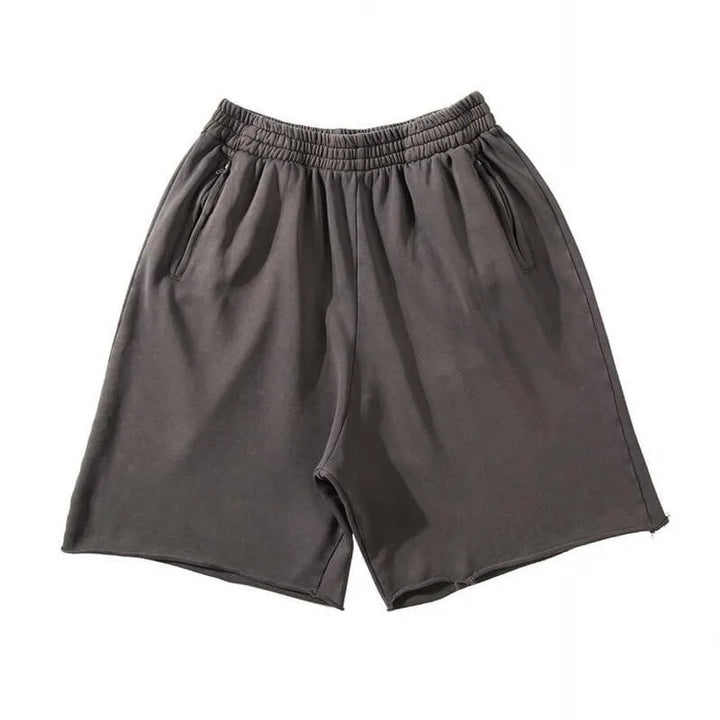 Męskie Oversize Szorty Dresowe z Elastyczną Talią | Baggy Fit
