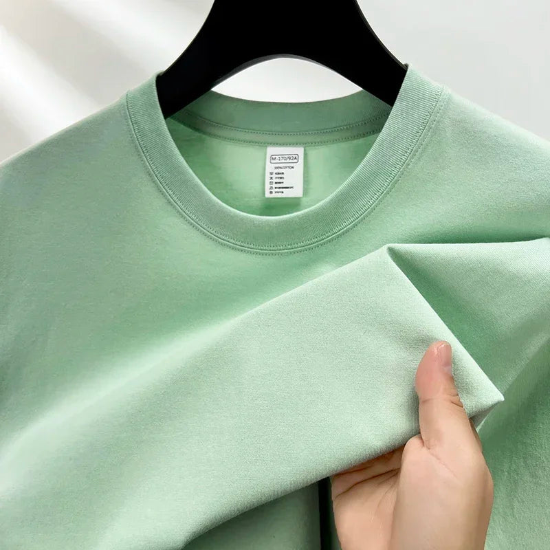 Men's Crew Neck Sweatshirt with Long Sleeves | Oversize Fit