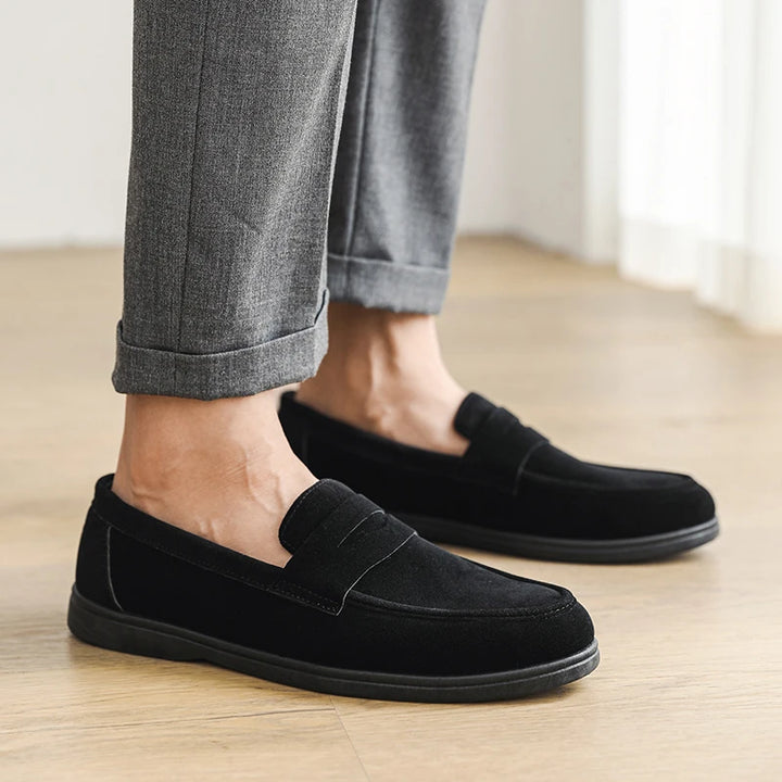 Męskie Minimalistyczne Wsuwane Mokasyny | Smart Casual