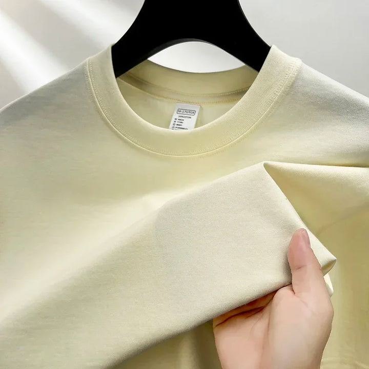 Men's Crew Neck Sweatshirt with Long Sleeves | Oversize Fit