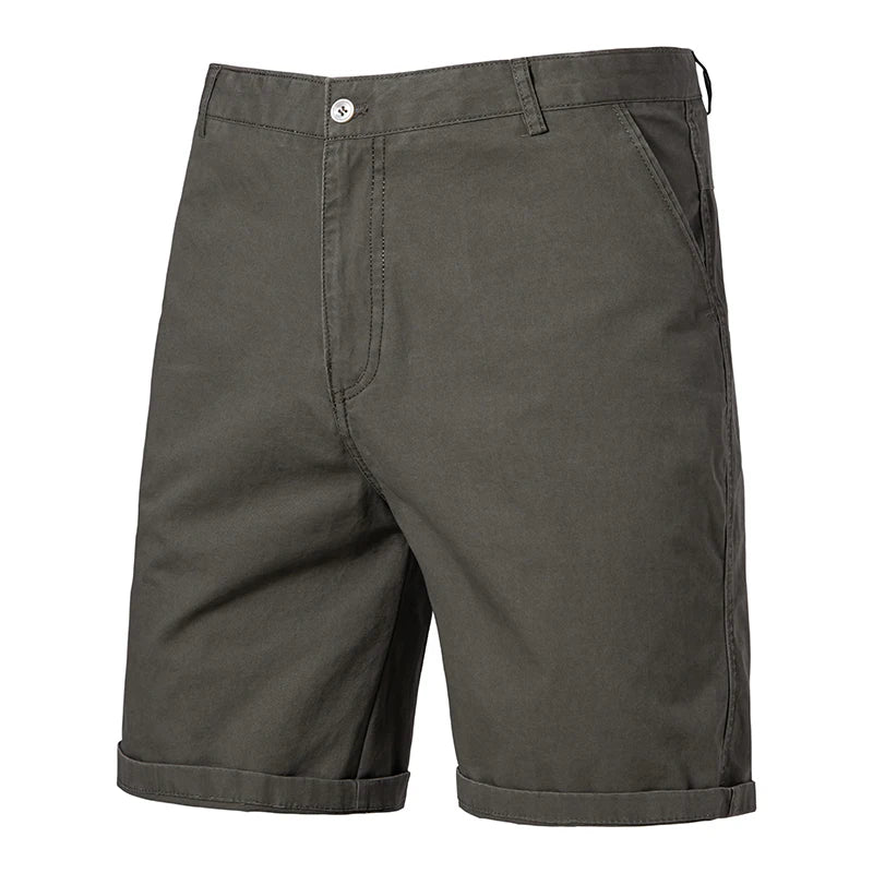 Men's Chino Shorts with Straight Leg | Regular Fit