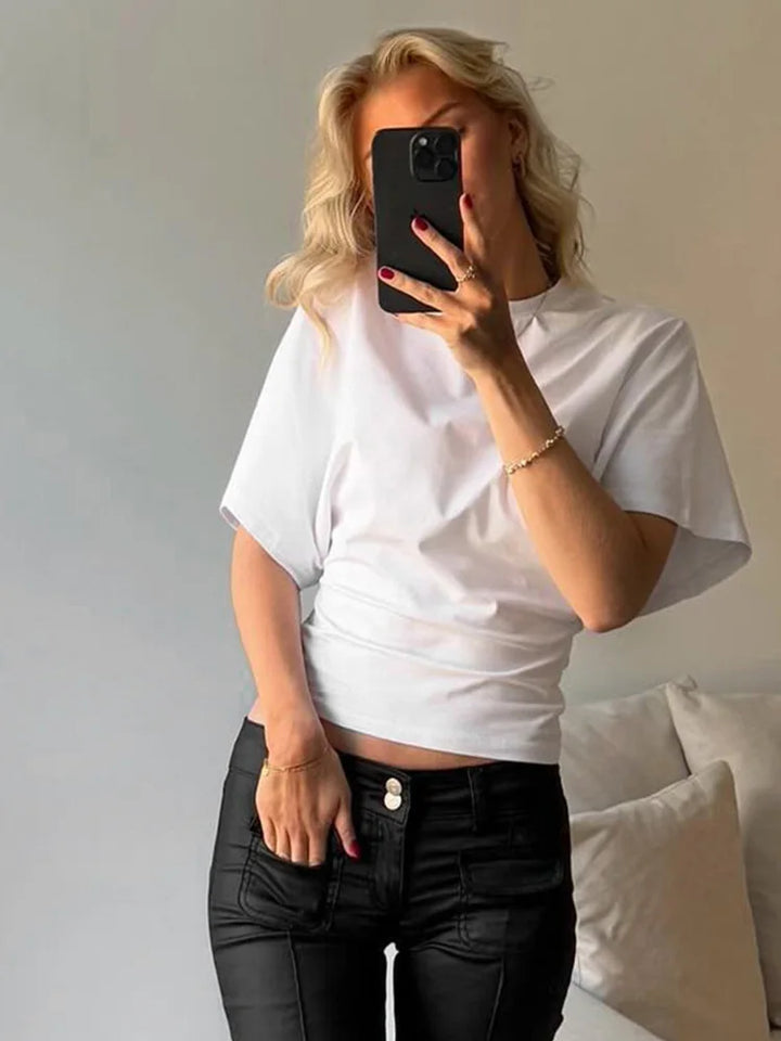 Women's Short Casual T-Shirt with Short Sleeves | Everyday Top