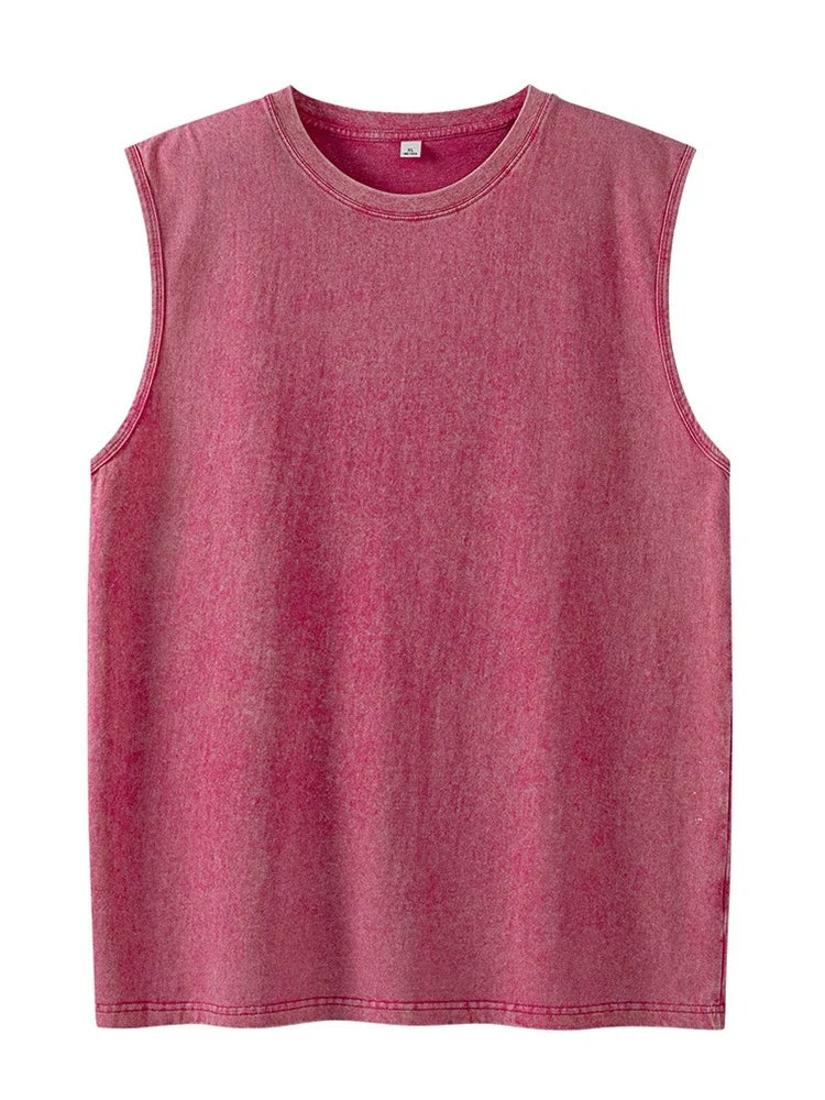 Men's Tank Top | Regular Fit | Sleeveless with Round Neckline | Casual